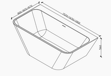 Carica l'immagine nel visualizzatore di Gallery, RF-8835 Artificial Stone Bathtub