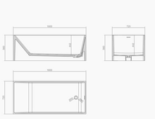 Carica l'immagine nel visualizzatore di Gallery, RF-8843 Artificial Stone Bathtub