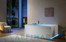Cargar imagen en el visor de la galería, ROSA SABBIA, AFB-2024-SAB ,AFFINARE New Italy Design massage bathtub,Hydromassage bathtub,whirlpool bathtub,indoor acrylic hydrotherapy hot tub,bathtub