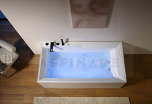 Load image into Gallery viewer, FIORDO XS, AFB-2025-XTB, AFFINARE NEW ITALY Modern Hot Selling Indoor Bathroom bathtub 1.8m Single Acrylic Massage bathtub Whirlpool Waterfall Spa Bathtubs