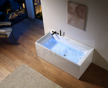 Load image into Gallery viewer, FIORDO XS, AFB-2025-XTB, AFFINARE NEW ITALY Modern Hot Selling Indoor Bathroom bathtub 1.8m Single Acrylic Massage bathtub Whirlpool Waterfall Spa Bathtubs