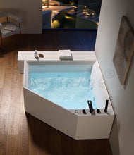 Cargar imagen en el visor de la galería, FIORDO ANGOLO, AFB-2025-CTB ,AFFINARE New Italy Designed Modern Bathroom Spa SERIE FIORDO European Trend White Acrylic Massage bathtubs & whirlpools