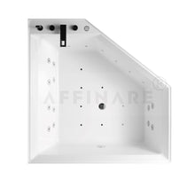 Cargar imagen en el visor de la galería, FIORDO ANGOLO, AFB-2025-CTB ,AFFINARE New Italy Designed Modern Bathroom Spa SERIE FIORDO European Trend White Acrylic Massage bathtubs & whirlpools