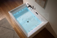 Load image into Gallery viewer, FIORDO, AFB-2025-STB ,AFFINARE New Italy Designed Modern Bathroom Spa SERIE FIORDO European Trend White Acrylic Massage bathtubs & whirlpools