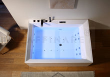 Load image into Gallery viewer, FIORDO, AFB-2025-STB ,AFFINARE New Italy Designed Modern Bathroom Spa SERIE FIORDO European Trend White Acrylic Massage bathtubs & whirlpools