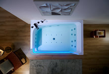 Load image into Gallery viewer, Massage Jacuzzi Whirlpool Bathtub 185cm Waterfall | AURORA AFB-2026-GAB
