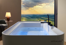Cargar imagen en el visor de la galería, FIUME XS, AFB-2026-XRB ,AFFINARE New Italy Designed Modern Bathroom Spa   European Trend White Acrylic Massage bathtubs & whirlpools