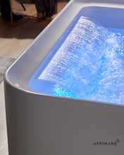 Load image into Gallery viewer, FIUME ,AFB-2026-SRB ,AFFINARE New Italy Designed Modern Bathroom Spa  European Trend White Acrylic Massage bathtubs & whirlpools