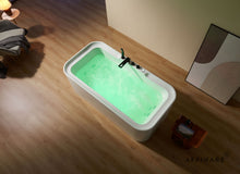Cargar imagen en el visor de la galería, FIUME XS, AFB-2026-XRB ,AFFINARE New Italy Designed Modern Bathroom Spa   European Trend White Acrylic Massage bathtubs & whirlpools