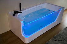 Load image into Gallery viewer, Massage Jacuzzi Whirlpool Bathtub 150cm Waterfall | AURORA XS AFB-2026-XGAB