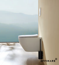 Load image into Gallery viewer, AFFINARE AFT-WM535 Matte Rimless Wall Hung WC Toilet | FIUME Series Matching Sanitaryware