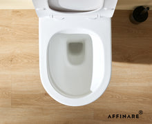 Load image into Gallery viewer, AFFINARE AFT-WM535 Matte Rimless Wall Hung WC Toilet | FIUME Series Matching Sanitaryware