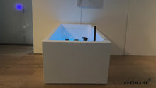 Cargar y reproducir el video en el visor de la galería, Y&S XS, AFB-2025-XSH, AFFINARE NEW ITALY massage bathtub,Hydromassage bathtub,whirlpool bathtub,indoor acrylic hydrotherapy hot tub,bathtub