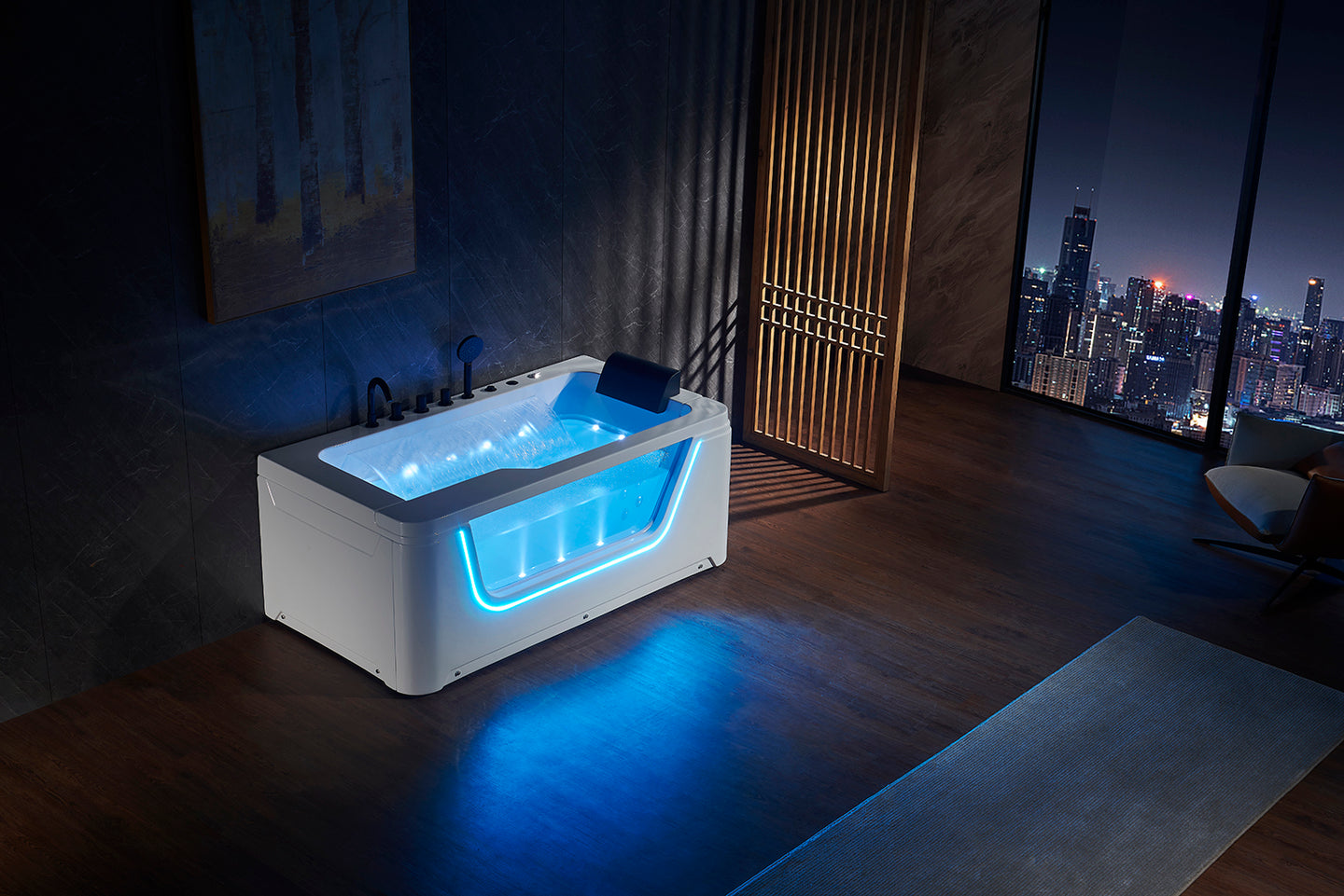 RF-5019 massage bathtub,Hydromassage bathtub,whirlpool bathtub,indoor acrylic hydrotherapy hot tub,bathtub