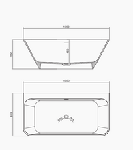 Cargar imagen en el visor de la galería, RF-8835 Artificial Stone Bathtub
