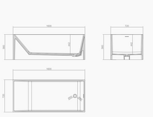 Cargar imagen en el visor de la galería, RF-8843 Artificial Stone Bathtub
