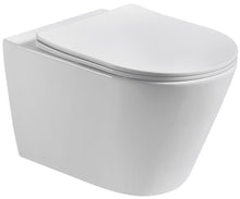 Cargar imagen en el visor de la galería, RF-9312-AFFINARE New flush Washdown Rimless wall hung toilet
