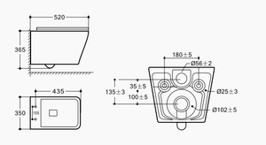 Wall-hung Toilet-9321