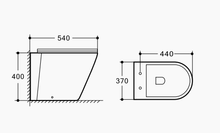 Cargar imagen en el visor de la galería, Wall-hung Toilet-9701
