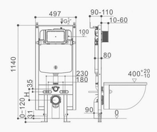 Cargar imagen en el visor de la galería, Toilet Tanks-RF9800
