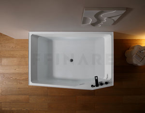 AFB-2024-GLB-U, AFFINARE SERIE TERRA GLB NEW ITALY Free standing bathtub,bathtub