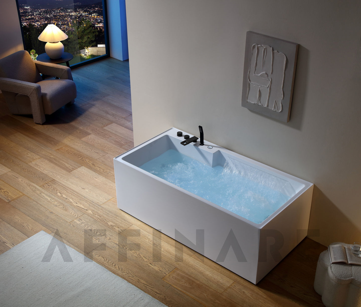 AFB-2024-XLB massage bathtub,Hydromassage bathtub,whirlpool bathtub,indoor acrylic hydrotherapy hot tub,bathtub