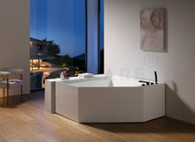 Cargar imagen en el visor de la galería, AFB-2024-CTB-U AFFINARE SERIE FIORDO ANGOLO NEW ITALY corner bathtub, bathtub
