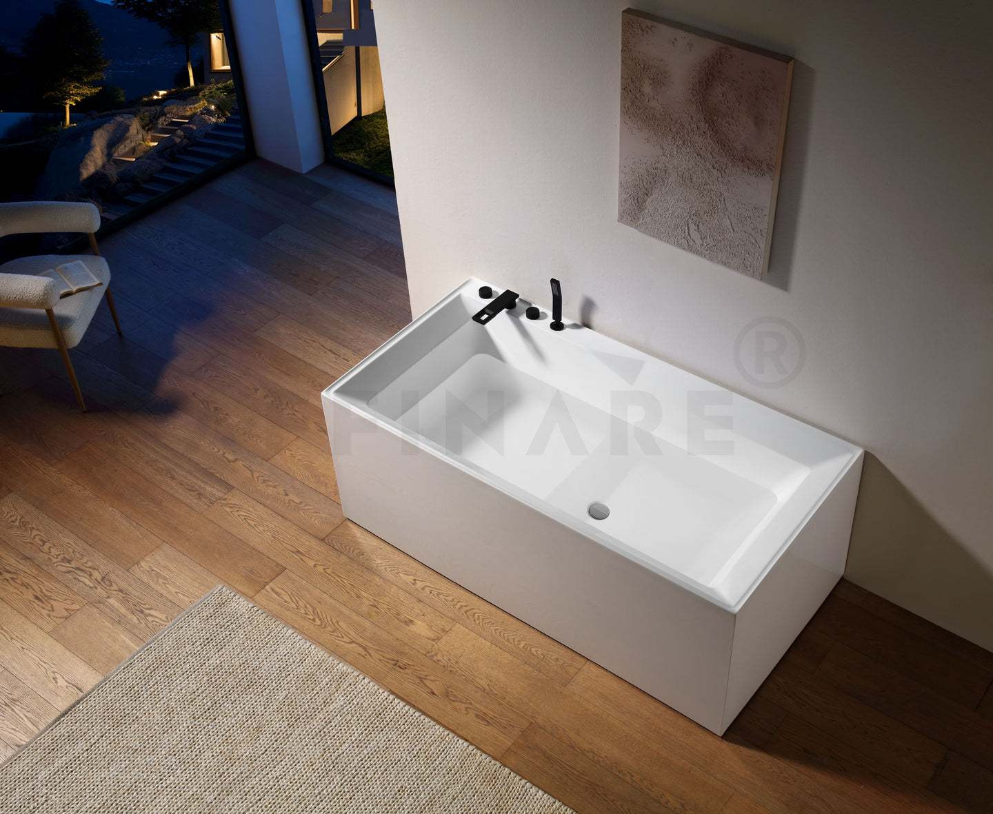 AFB-2024-XTB-U AFFINARE SERIE FIORDO XS NEW ITALY Free standing bathtub,bathtub