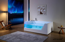 Load image into Gallery viewer, Massage Jacuzzi Whirlpool Bathtub 185cm Waterfall | AURORA AFB-2026-GAB
