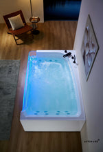 Load image into Gallery viewer, Massage Jacuzzi Whirlpool Bathtub 185cm Waterfall | AURORA AFB-2026-GAB
