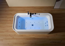 Load image into Gallery viewer, AFB-2026-XRB ,SERIE FIUME ,AFFINARE New Italy Designed Modern Bathroom Spa   European Trend White Acrylic Massage bathtubs &amp; whirlpools
