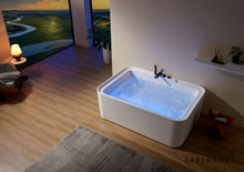 Cargar imagen en el visor de la galería, AFB-2026-SRB ,SERIE FIUME ,AFFINARE New Italy Designed Modern Bathroom Spa  European Trend White Acrylic Massage bathtubs &amp; whirlpools
