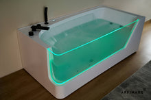 Load image into Gallery viewer, Massage Jacuzzi Whirlpool Bathtub 150cm Waterfall | AURORA XS AFB-2026-XGAB
