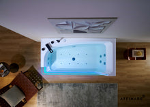 Load image into Gallery viewer, Massage Jacuzzi Whirlpool Bathtub 150cm Waterfall | AURORA XS AFB-2026-XGAB
