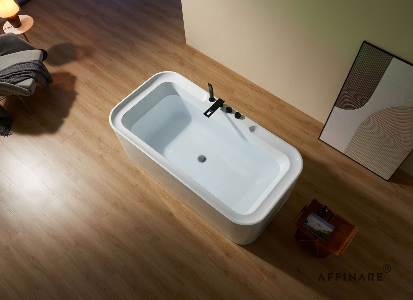 AFB-2026-XRB-U ,SERIE FIUME , AFFINARE  NEW ITALY Free standing bathtub,bathtub