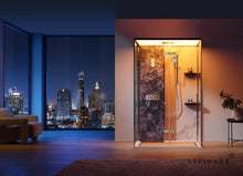 Cargar imagen en el visor de la galería, AFFINARE -AFS-2024-GLS-SERIE SOGNO steam shower room steam room
