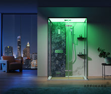 Cargar imagen en el visor de la galería, AFFINARE -AFS-2024-GLS-SERIE SOGNO steam shower room steam room
