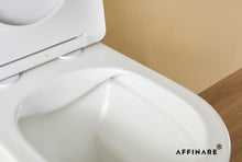 Load image into Gallery viewer, AFFINARE AFT-WM535 Matte Rimless Wall Hung WC Toilet | FIUME Series Matching Sanitaryware
