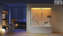 Load and play video in Gallery viewer, AFFINARE -AFS-2024-SLS-SERIE CIELO steam &amp; massage bathtub -steam room
