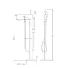 Cargar imagen en el visor de la galería, RF-76105 New York-Mezclador de pie
