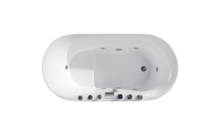 RF-65884 Laplata massage bathtub