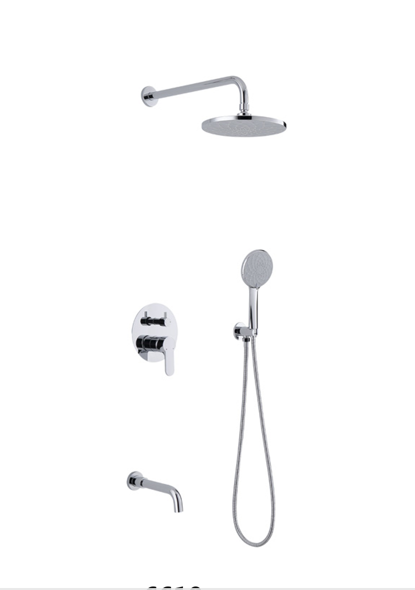 RF-6610 Willow concealed shower