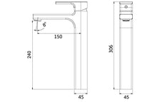 Carica l&#39;immagine nel visualizzatore di Gallery, RF-6902 Miscelatore lavabo alto in pino 
