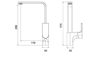 RF-6903 Pine-kitchen mixer