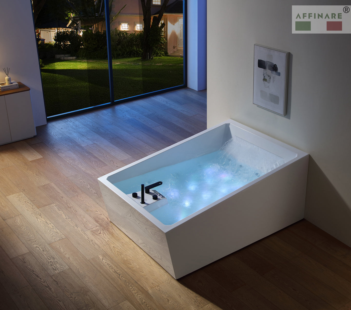 AFB-2024-YSH massage bathtub,Hydromassage bathtub,whirlpool bathtub,indoor acrylic hydrotherapy hot tub,bathtub