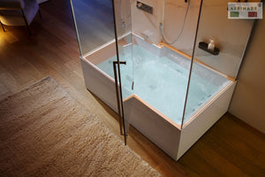 AFFINARE -AFS-2024-SLS-SERIE CIELO steam & massage bathtub -steam room