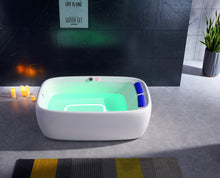 Load image into Gallery viewer, RF-2809 massage Bathtub with whirlpool bathtub indoor acrylic hydrotherapy hot tub
