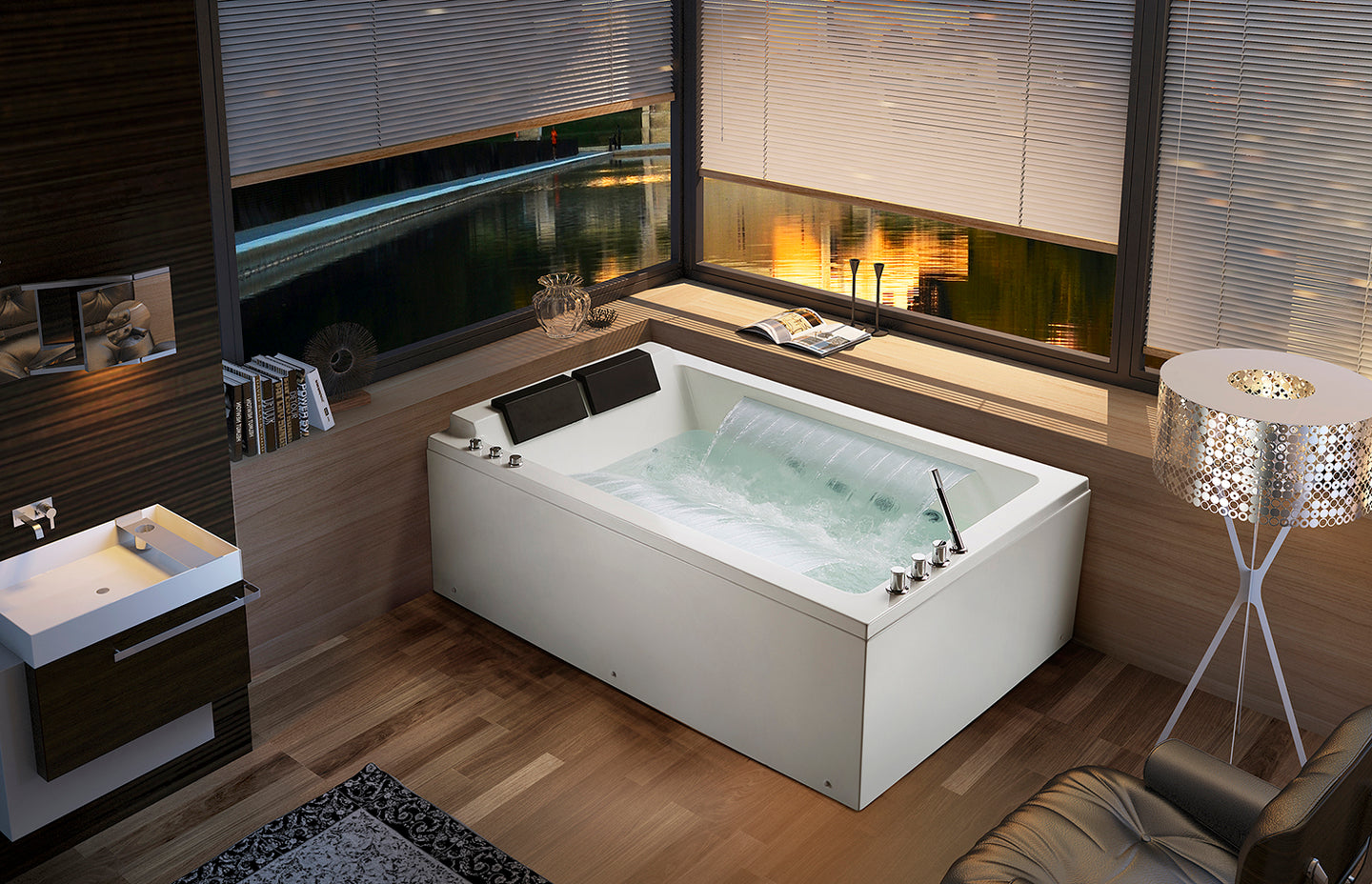 RF-65911 Donau massage bathtub