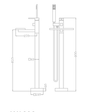 Load image into Gallery viewer, RF-76121 Chicago free standing mixer
