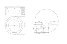 Cargar imagen en el visor de la galería, RF-65880 Bañera de masaje Yenisei
